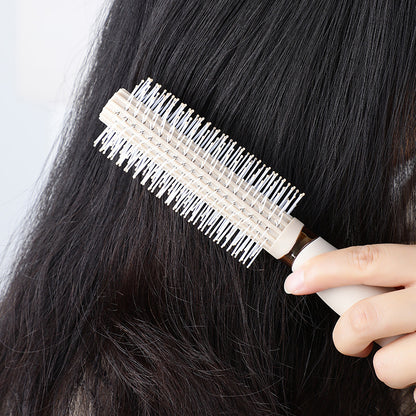 Close up of anti-static hair brush