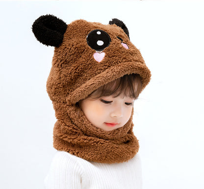 Colorful kids winter accessories