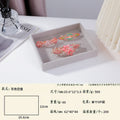 Gray Small Empty Tray (Pack of 1)