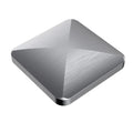 Kinetic Zinc Alloy Quadrilateral - Silver, Bare Product 91g (Pack of 1)