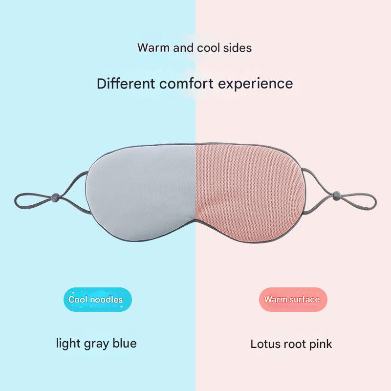 Adjustable dual-sided sleep eye mask image 1