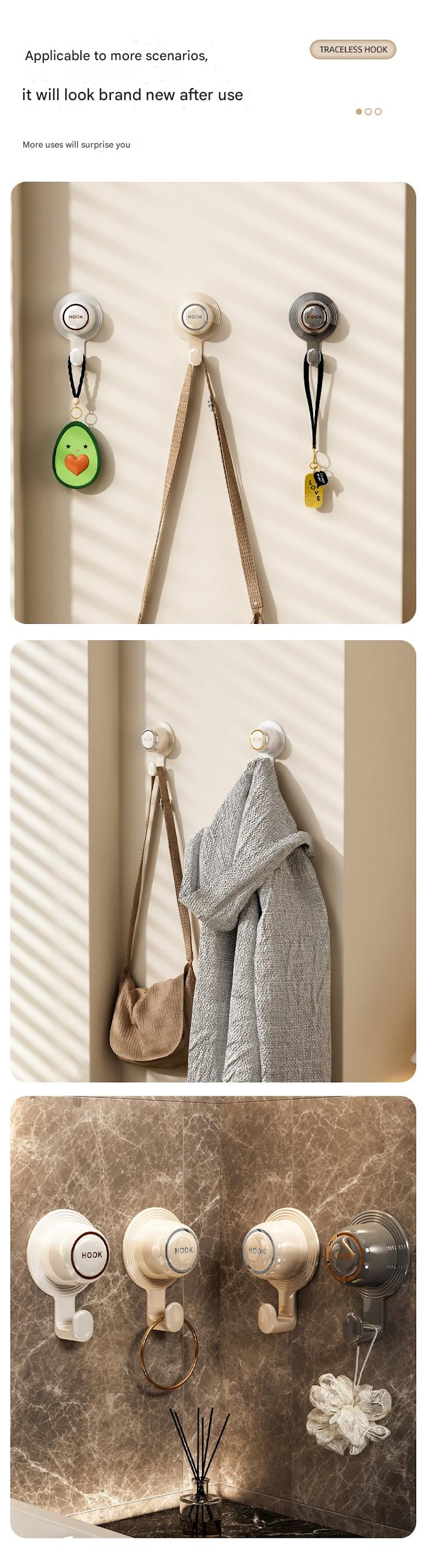 Functional wall hole cover hook product image 5