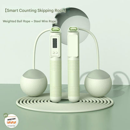 Smart Weighted Jump Rope Side View
