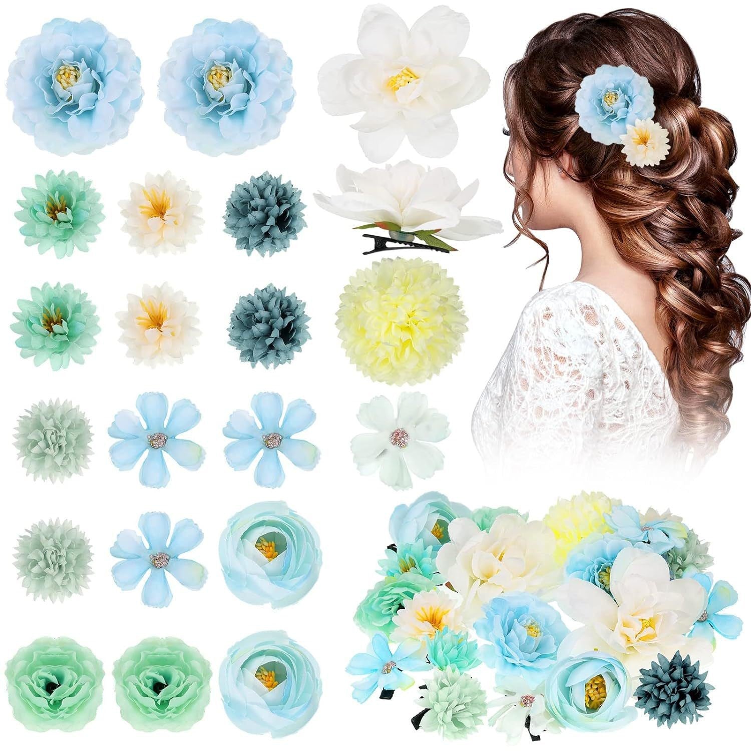 Hair clips suitable for brides image 9