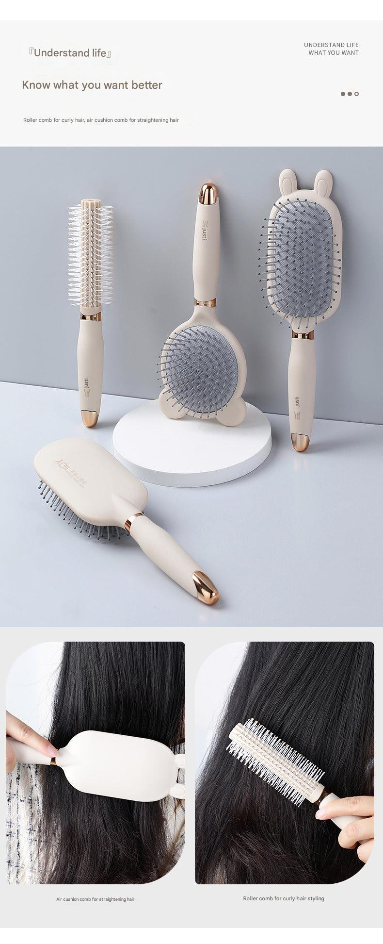 Portable hair brush for travel