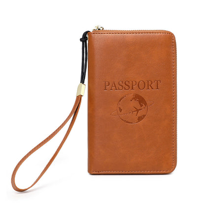 RFID passport holder pink