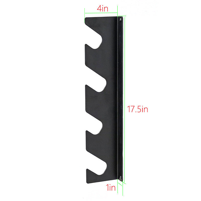 Wall-mounted garden tool organizer image 2