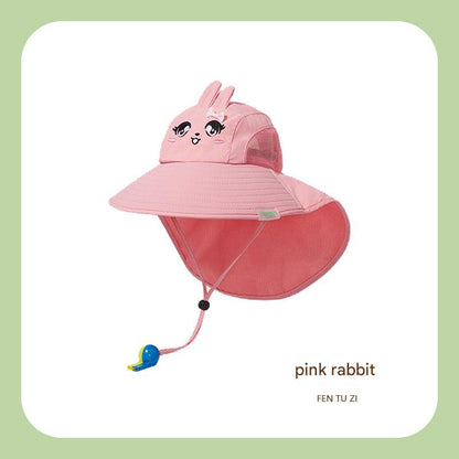 Adjustable sun hat for outdoor play