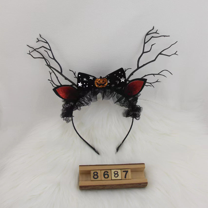 Spooky Costume Headbands for Halloween Celebrations