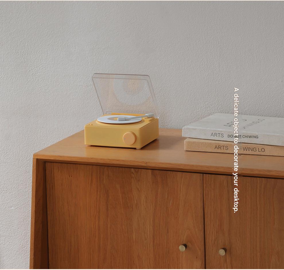 Retro Bluetooth Clock Speaker Image 4