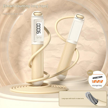 Smart Weighted Jump Rope in Use