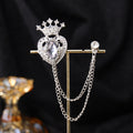 TL0037-Silver-Heart Crown