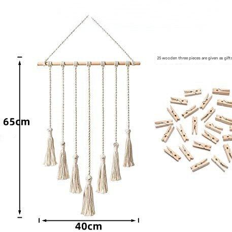 Stylish wall hanging for organizing accessories