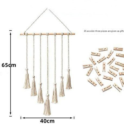 Stylish wall hanging for organizing accessories