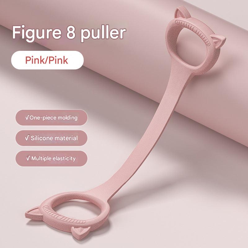Resistance band set for body sculpting