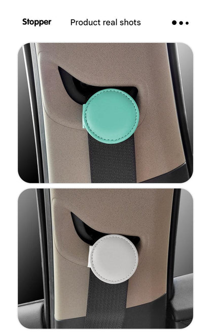 adjustable car seat belt clip pink