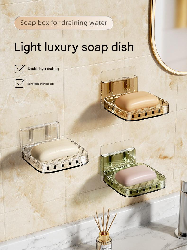 No drill adhesive soap holder image 9