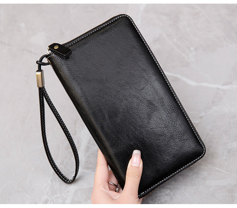 RFID women's wallet in light blue color