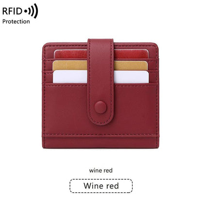 stylish lightweight wallet front view