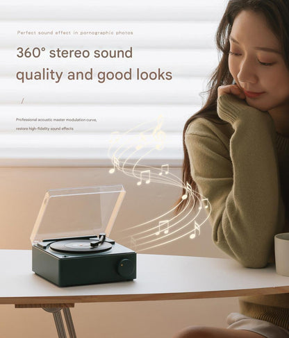 Retro Bluetooth Clock Speaker Image 7