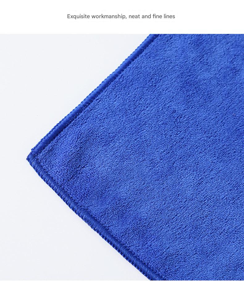 Microfiber cloth on kitchen countertop