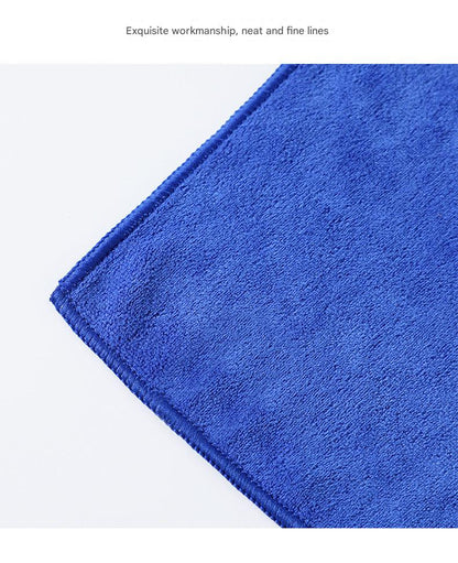 Microfiber cloth on kitchen countertop