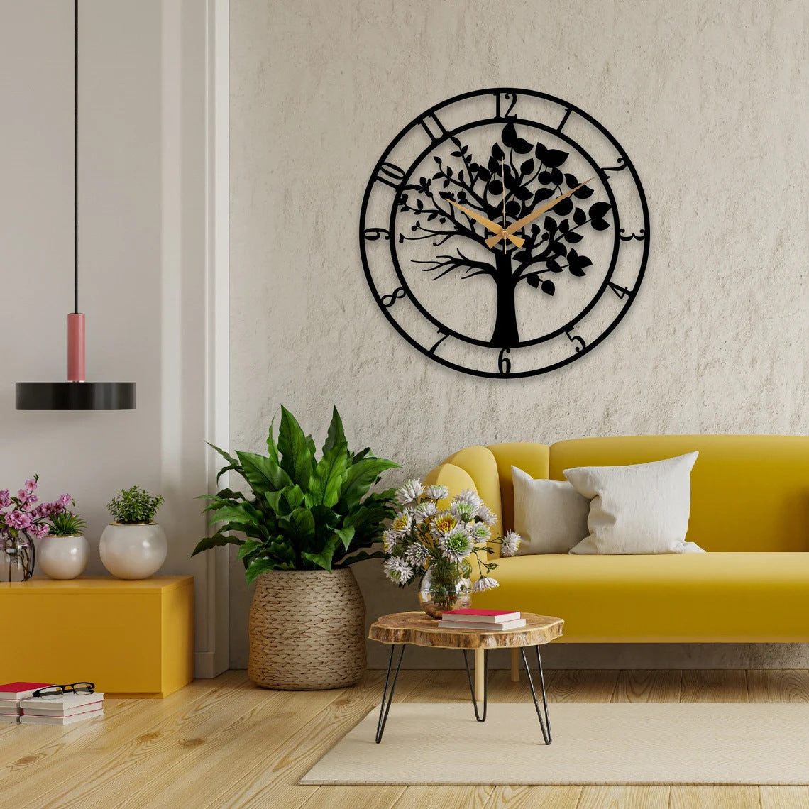 Tree of Life Clock close-up detail