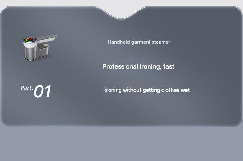 Steam iron with steam function