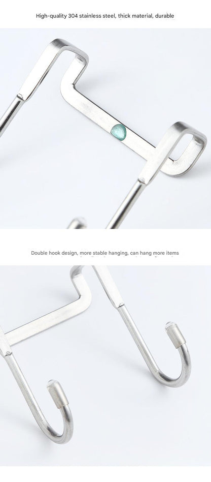 Hanging hooks on door