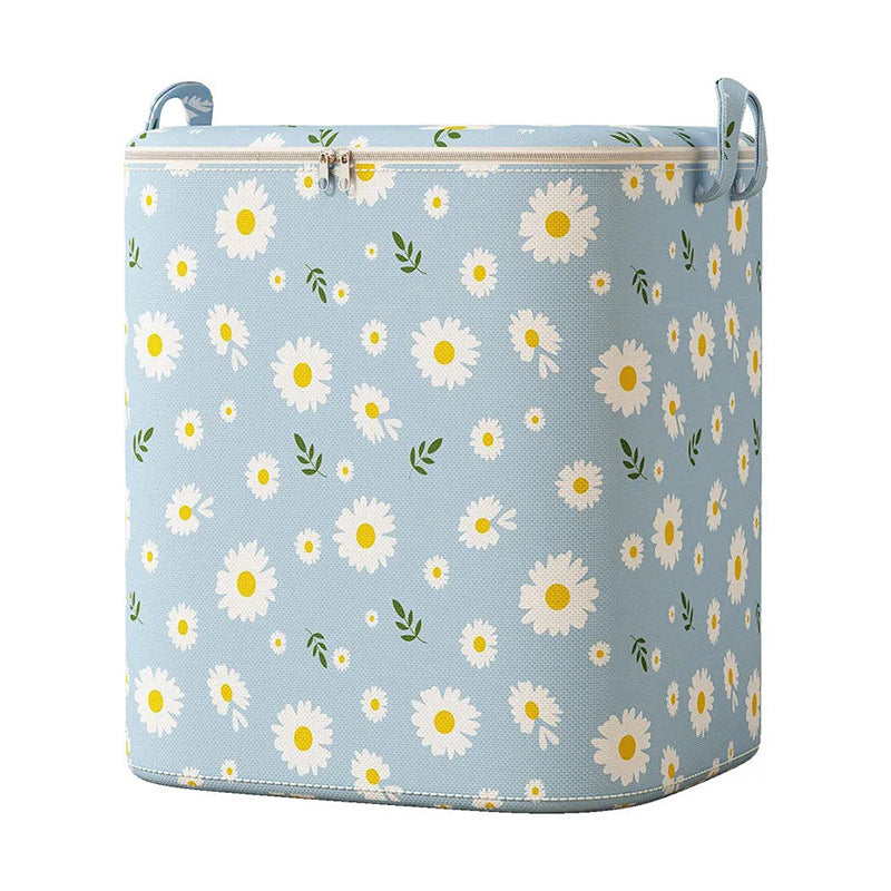 Non-woven storage bag houndstooth pattern