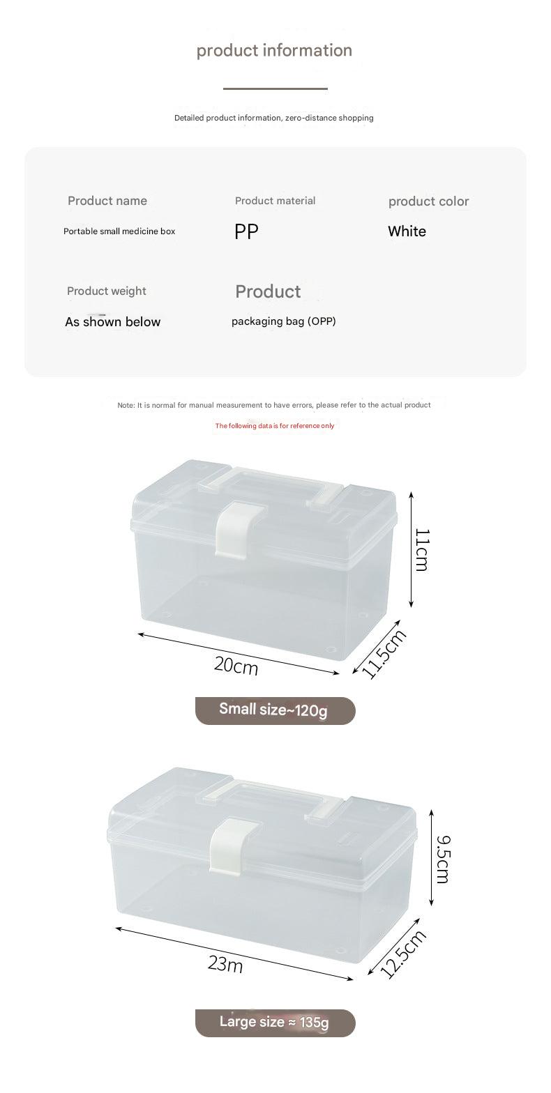 Compact storage box for office use