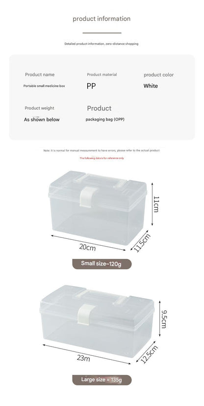 Compact storage box for office use
