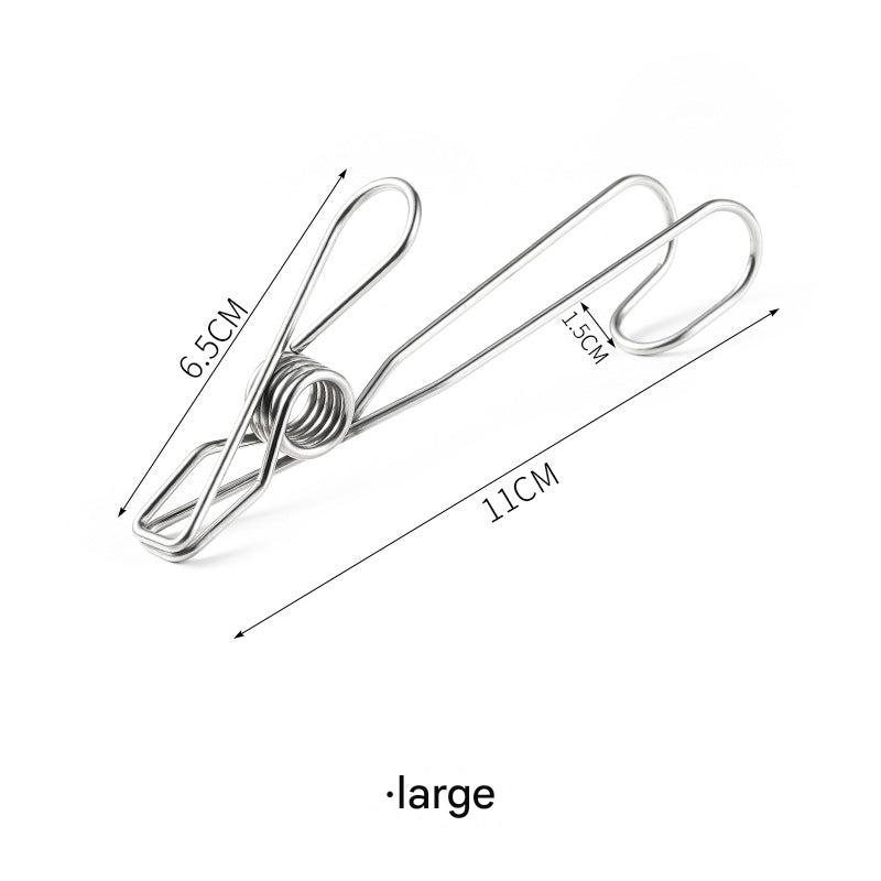 durable stainless steel clip for laundry image