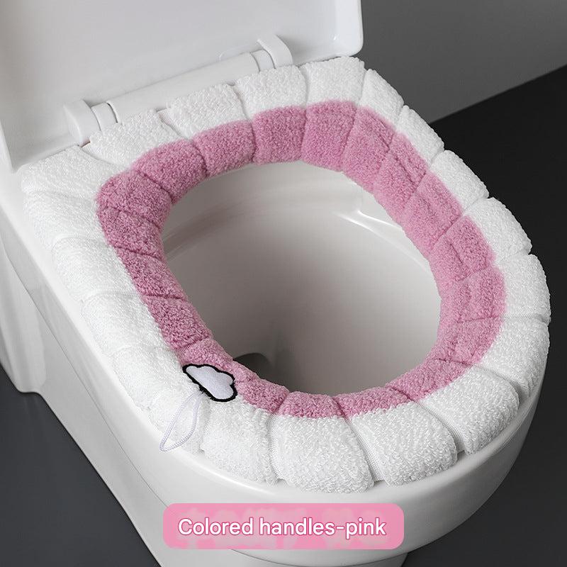 Standard fit toilet seat cover in various colors