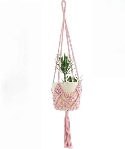 Decorative net plant basket image 2