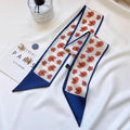 Blue with red flowers approximately 6*90CM