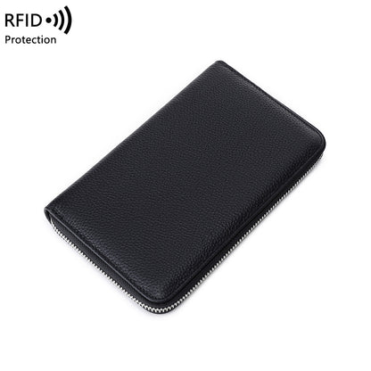 Premium RFID Leather Passport Holder Image 2