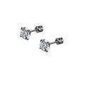 White Zircon 6mm Single