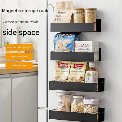 Organized kitchen with magnetic storage solution