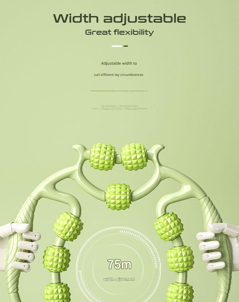 Leg massager in green color