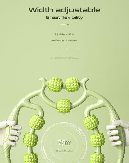 Leg massager in green color