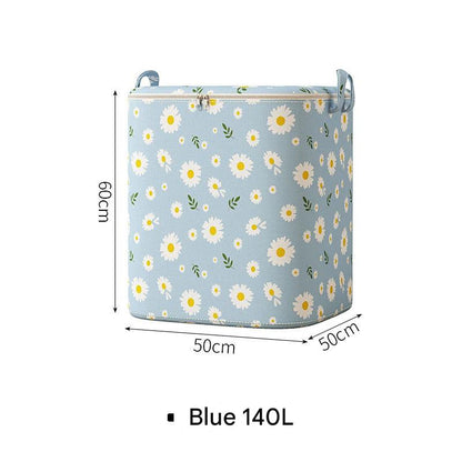 Non-woven storage bag houndstooth pattern