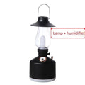 Portable Night Light Humidifier - Black (Pack of 1)