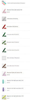 Dark Green (approx. 100 sticks) (Pack of 1)