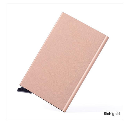 RFID card holder with cards inside