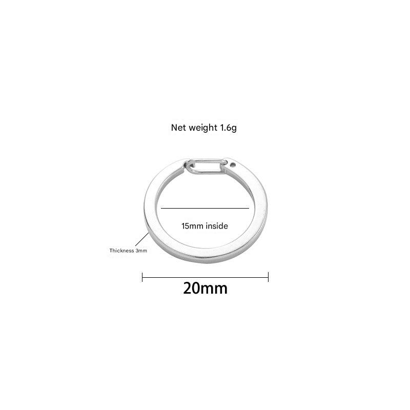 Lightweight alloy clip for camping
