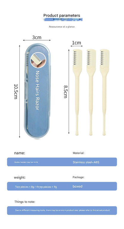 Compact Manual Nose Hair Trimmer Image 7