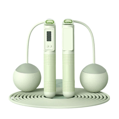 Smart Weighted Jump Rope Close-Up