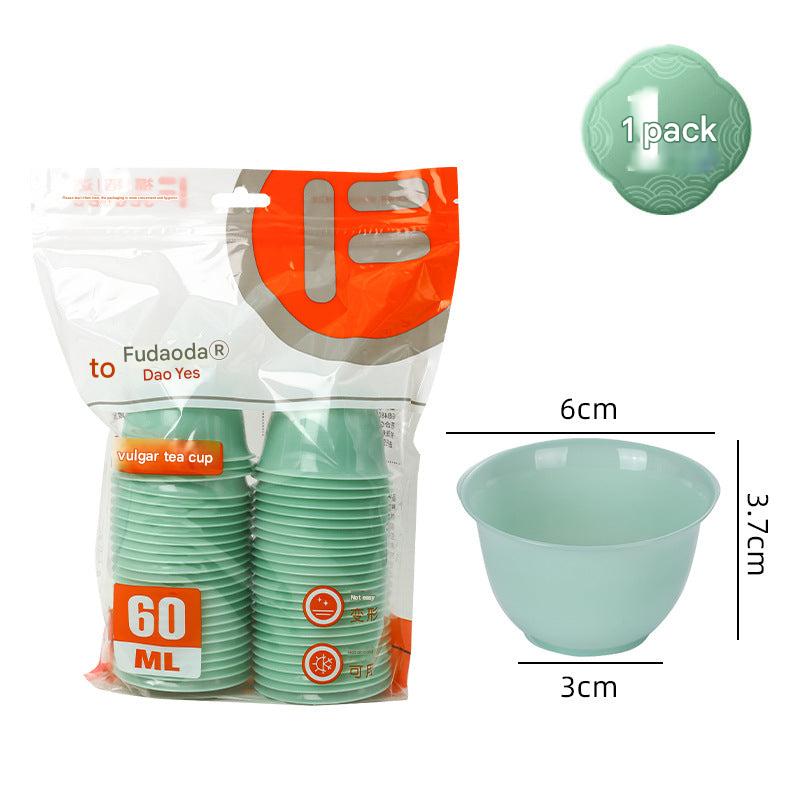 Disposable rice husk tea cup image 7