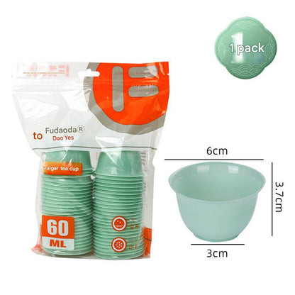Disposable rice husk tea cup image 7